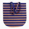 remix by sofie, afroart, taske, totebag, stribet taske, stribet totebag, taske i bomuld, randa bag