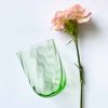 swirl glas i lysegrøn, anna von lipa mix & match, swirl glas, wawe glas, harlekin glas, tumbler, vand glas, drikkeglas, drinking glass, anna von lipa glas, remix by sofie anna von lipa forhandler,