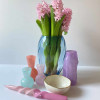 remix by sofie, anna von lipa, anna von lipa vase, anna von lipa glas, mundblæst glas, elipse vase, blomstervase, farvet glas,