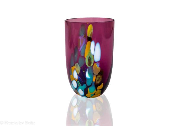 vandglas, anna von lipa mix & match, tumbler, vand glas, drikkeglas, drinking glass, farvede glas , remix by sofie, anna von lipa glas, anna von lipa forhandler,bohemia glass, mundblæste glas, confetti glas, splash glas, borddækning