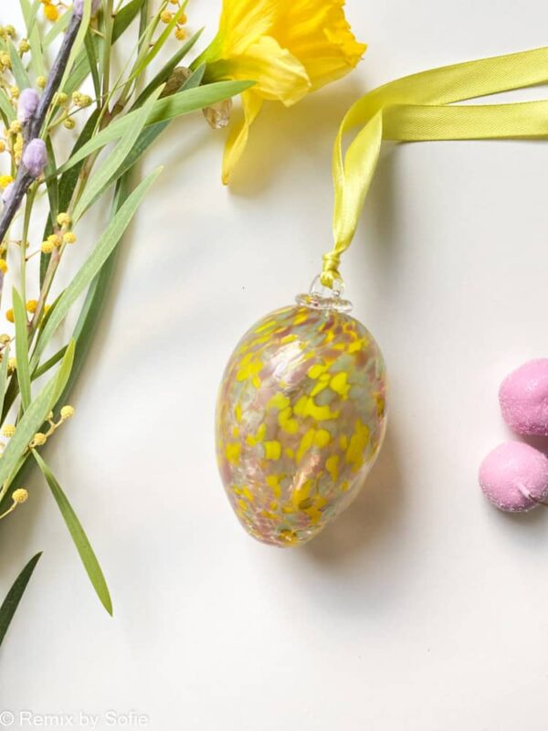 anna von lipa påskeæg, glasæg, glas æg, mundblæste opal æg, påskepynt, easter eggs