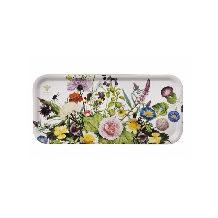 remix by sofie, koustrup & co, aflang bakke, servering, bakke, bakke med blomster,