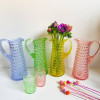 anna von lipa kande, anna von lipa pindsvine kande, pindsvinekande, pindsvinekande, pindsvine kande,hobnail jug, hobnailglass, pindsvineglas kande