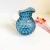 anna von lipa kande, anna von lipa pindsvine kande, pindsvinekande, pindsvinekande, pindsvine kande,hobnail jug, hobnailglass, pindsvineglas kandeKande i pindsvin 0,5 liter i blue smoke