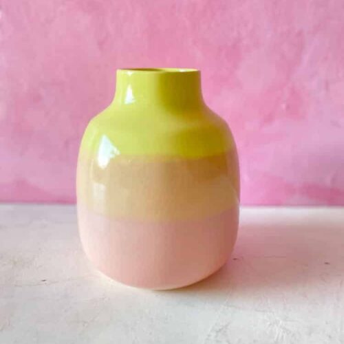 lena pedersen keramik, keramik vase, keramik urtepotte , vase i keramik, vase i porcelensler, vase i indfarvetler, krystalglasur , vase, blomstervase, keramisk vase