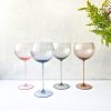 champagneglas, lyon klar vinglas lyon, anna von lipa, mundblæst glas, glas, fra tjekkiet, handmade, bordækning, remix by sofie, design,