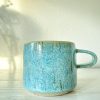 trine lise keramik, rillet kop, kop, hånddrejet kop, keramik kop, te kop, kaffe kop, latte kop, kop med hank, trine lise keramik, cappucino kop, stentøj kop, ceramic cup, mug,