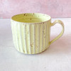 trine lise keramik, rillet kop, kop, hånddrejet kop, keramik kop, te kop, kaffe kop, latte kop, kop med hank, trine lise keramik, cappucino kop, stentøj kop, ceramic cup, mug,