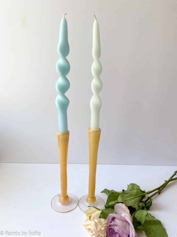 mundblæste lysestager, mundblæst glas, anne florh, mundblæste lysestager, lysestage, glaslysestage, candleholders, candle sticks, glas lysestage