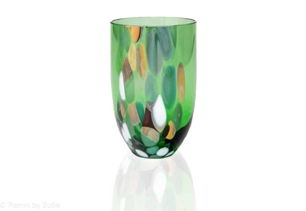 vandglas, anna von lipa mix & match, tumbler, vand glas, drikkeglas, drinking glass, farvede glas , remix by sofie, anna von lipa glas, anna von lipa forhandler,bohemia glass, mundblæste glas, confetti glas, splash glas, borddækning