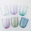 anna von lipa wave blue smoke, mix and match, glas, drikkeglas, vandglas,