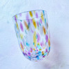 vandglas, anna von lipa mix & match, tumbler, vand glas, drikkeglas, drinking glass, farvede glas , remix by sofie, anna von lipa glas, anna von lipa forhandler,bohemia glass, mundblæste glas, confetti glas, splash glas, borddækning, splash glas, anna von lipa forhandler, borddækning