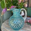 anna von lipa kande, anna von lipa pindsvine kande, pindsvinekande, pindsvinekande, pindsvine kande,hobnail jug, hobnailglass, pindsvineglas kandeanna von lipa pindsvinekande 2 liter i aqua