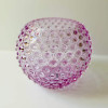 anna von lipa, pindsvineglas, pindsvine vase, vase i pindsvineglas, hobnail glass, hobnail