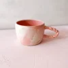 clay by Tina Marie, kop, kopmed hank, ceramic cup, coffee cup,, remix by sofie