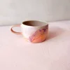 clay by Tina Marie, kop, kopmed hank, ceramic cup, coffee cup,, remix by sofie