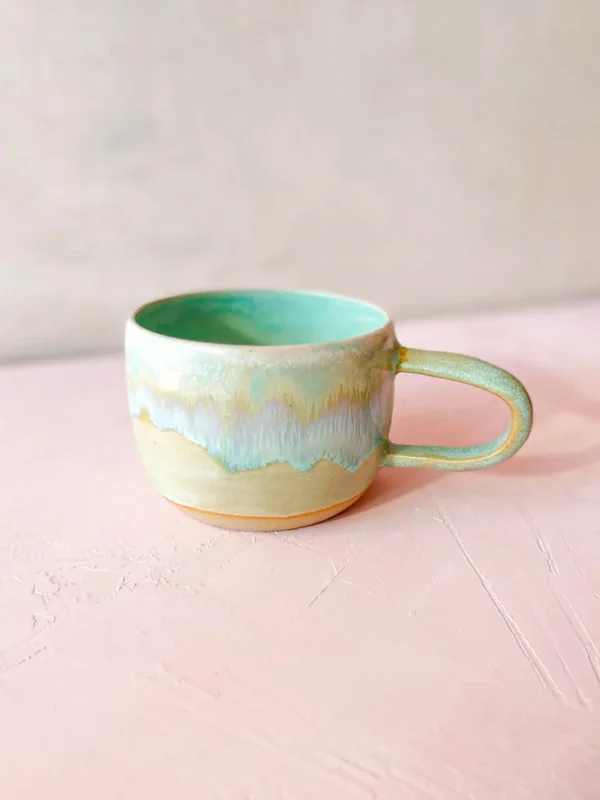 clay by Tina Marie, kop, kopmed hank, ceramic cup, coffee cup,, remix by sofie