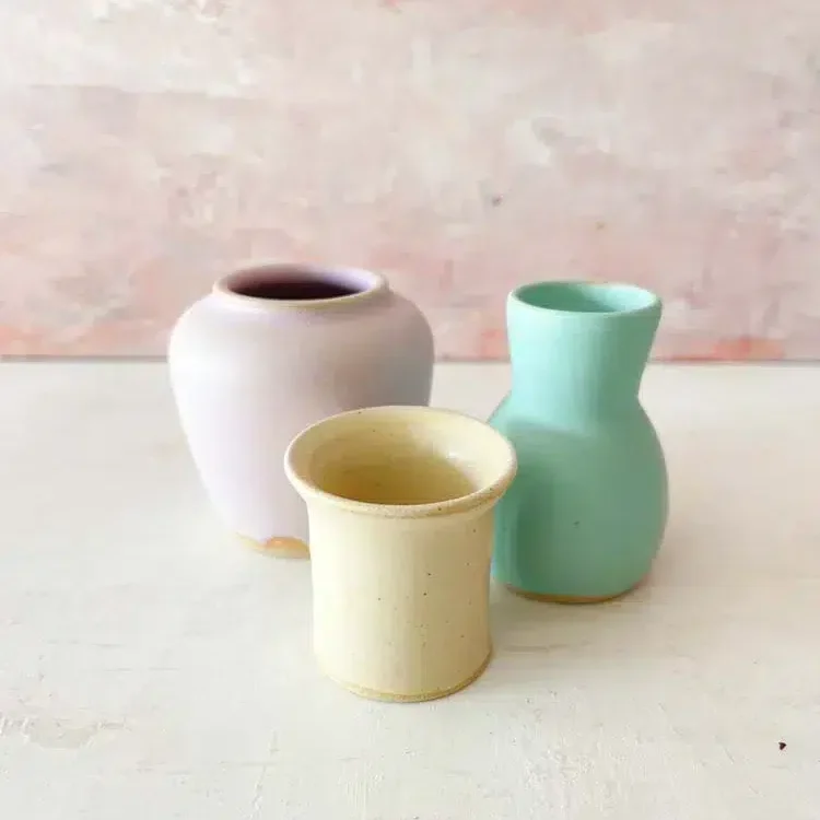 clay by Tina Marie, vase, mini vase, remix by sofie