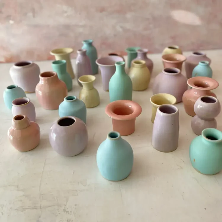 clay by Tina Marie, vase, mini vase, remix by sofie