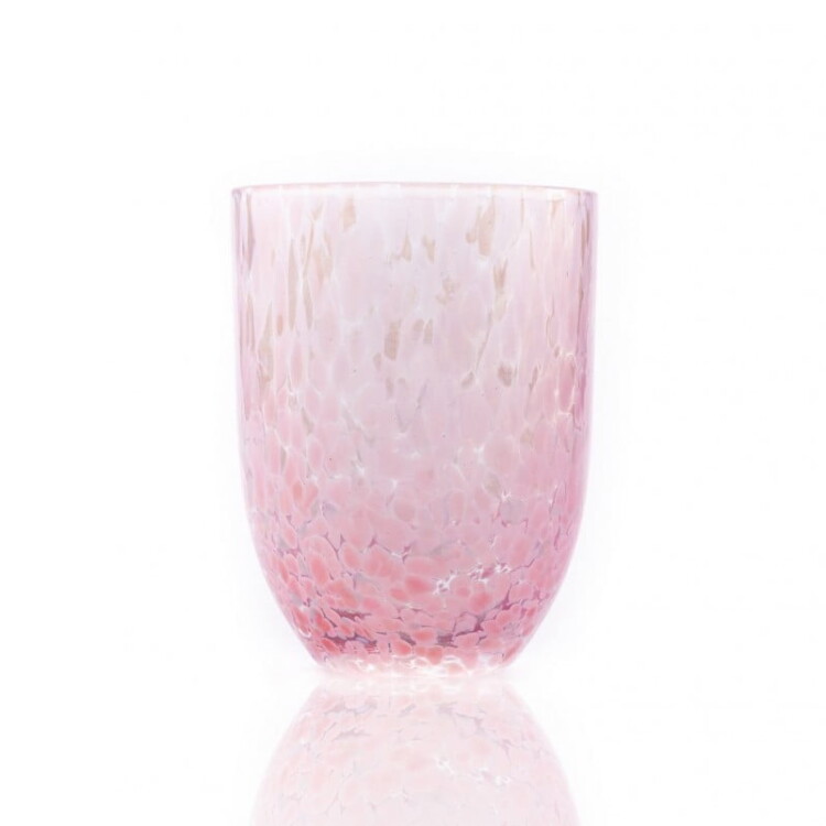 remix by sofie, mundblæste glas, glas med opal spots, anna von lipa mix & match, swil glas, wawe glas, harlekin glas, tumbler, vand glas, drikkeglas, drinking glass, anna von lipa