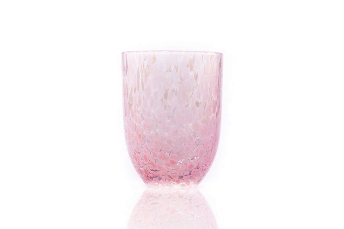 remix by sofie, mundblæste glas, glas med opal spots, anna von lipa mix & match, swil glas, wawe glas, harlekin glas, tumbler, vand glas, drikkeglas, drinking glass, anna von lipa