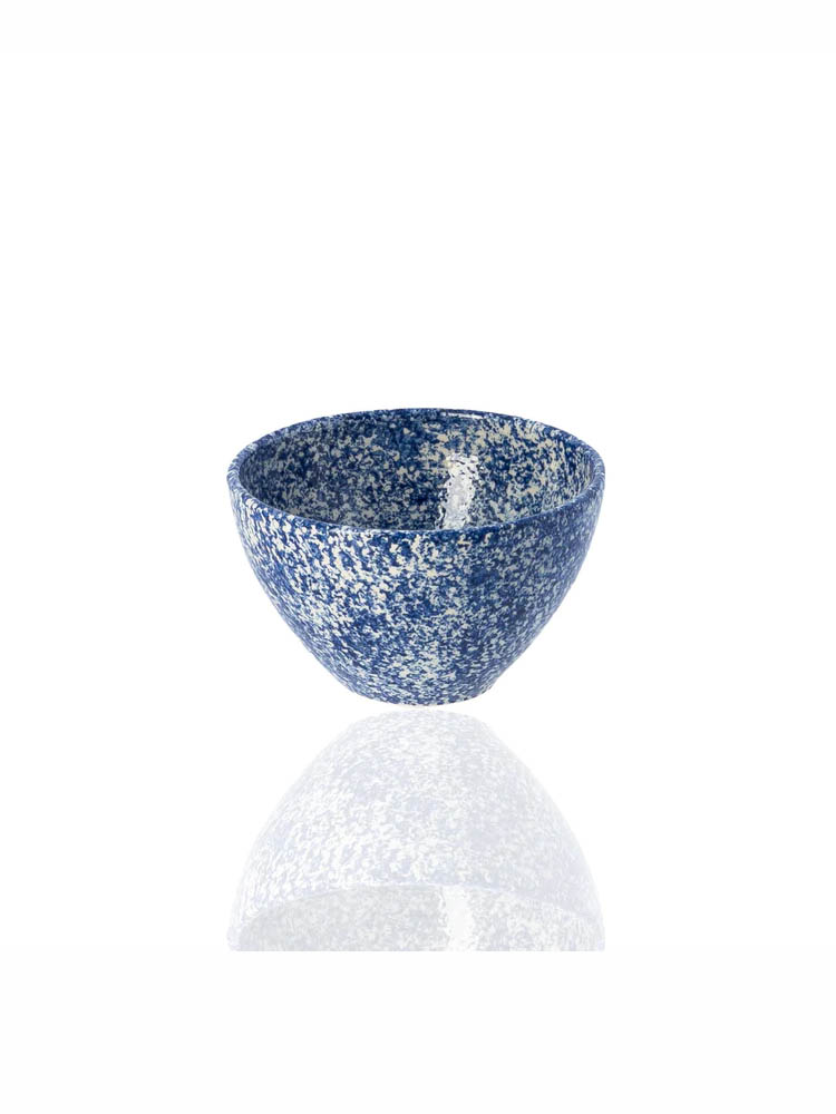 familianna keramik bowl, skål conic, granite rust, granite blåp, kongeblå, royal blue, conic, skål, remix by sofie, familianna, familianna forhandler, familianns størst udvalg og bedste prise, keramik, håndlavet keramik, dansk design, bordækning, håndlavet keramik, keramik med pletter.