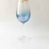 kate vinglas, vinglas med guld kant, waterfall effekt, remix by sofie, vinglas, bohemian wineglas,