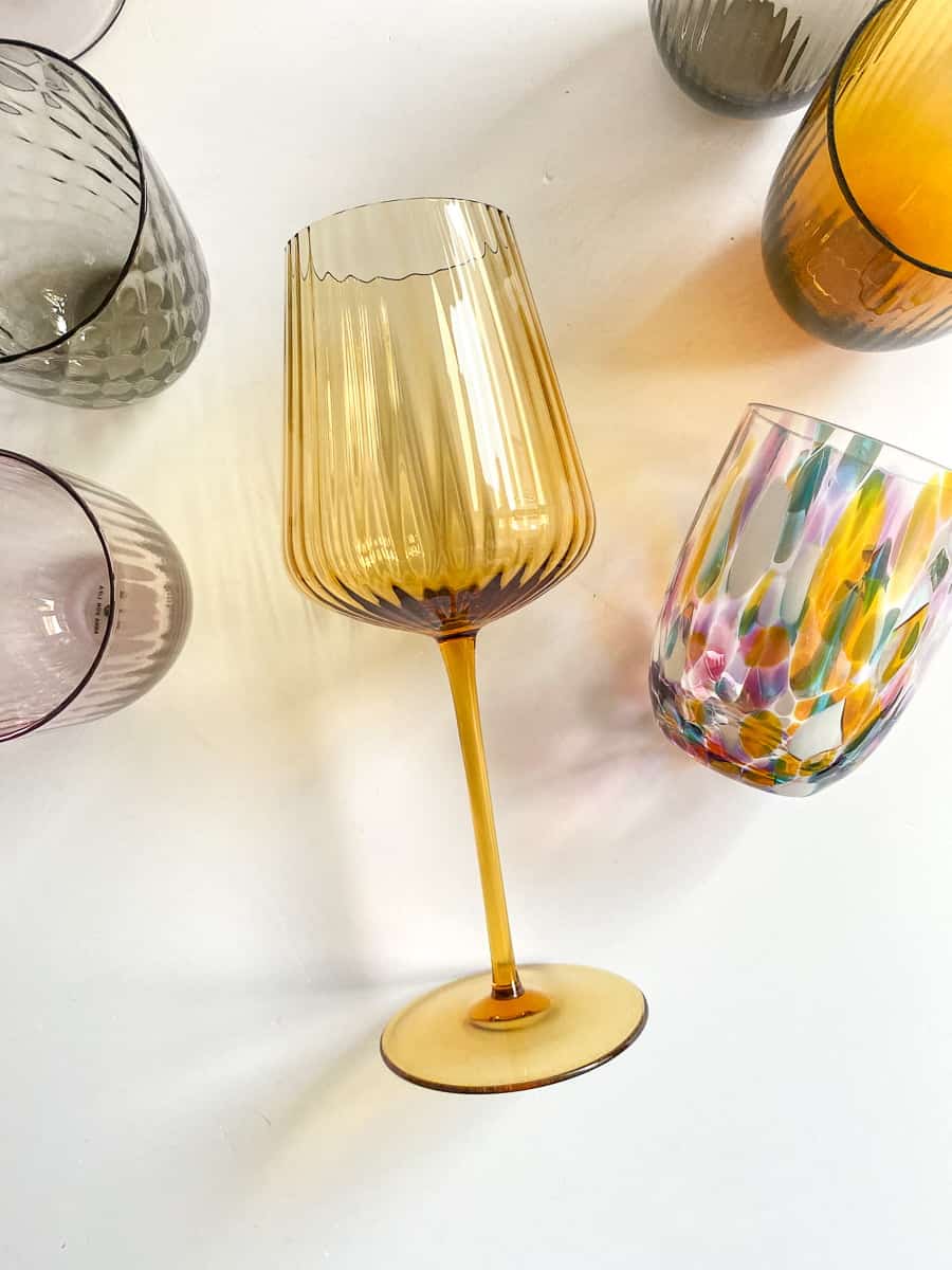 Remix by sofie, vinglas, rødvinsglas,mundblæst glas, borddækning