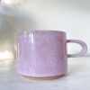 trine lise keramik, rillet kop, kop, hånddrejet kop, keramik kop, te kop, kaffe kop, latte kop, kop med hank, trine lise keramik, cappucino kop, stentøj kop, ceramic cup, mug,