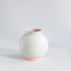 lena pedersen, remix by sofie, vase, lille vase, rund vase, pastelfarver, keramik, keramik vase, keramikvase,