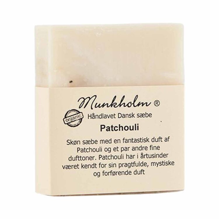 håndlavet Sæbe bar - Patchouli - Tina Munkholm