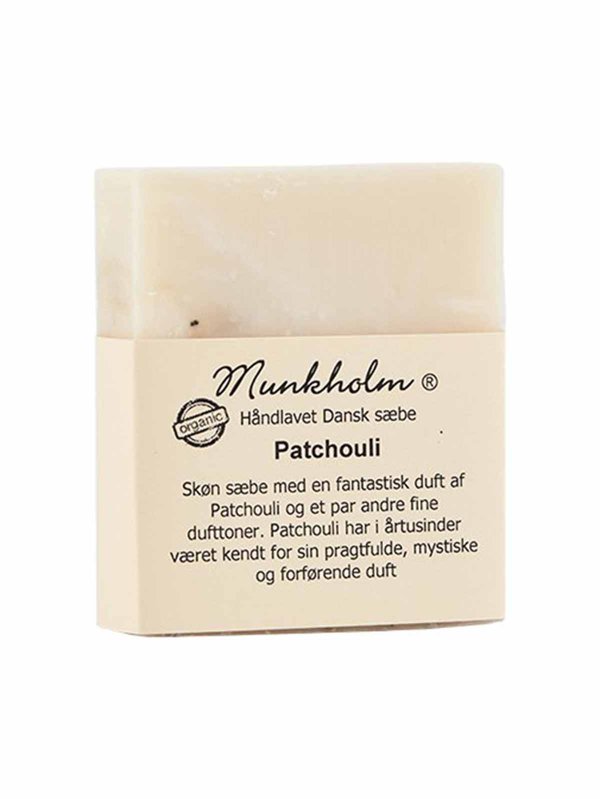 håndlavet Sæbe bar - Patchouli - Tina Munkholm