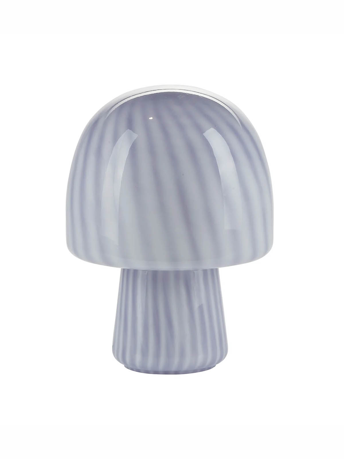 bordlampe Mushroom funghi, 27 cm i lilla- Cozy Living