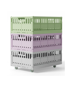 made crate kasser i 100% recycled plastic