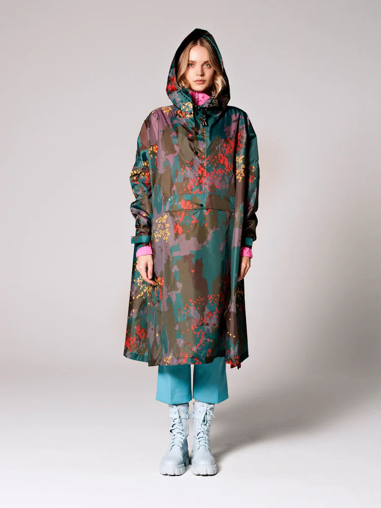 Regn poncho, Digi Forest Camo - Rainkiss