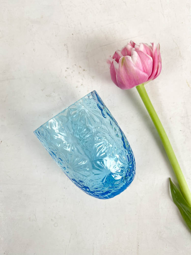 anna von lipa mix and match glas flower azur eller turkis