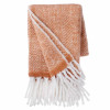 cozy living tæppe marthea throw terracotta