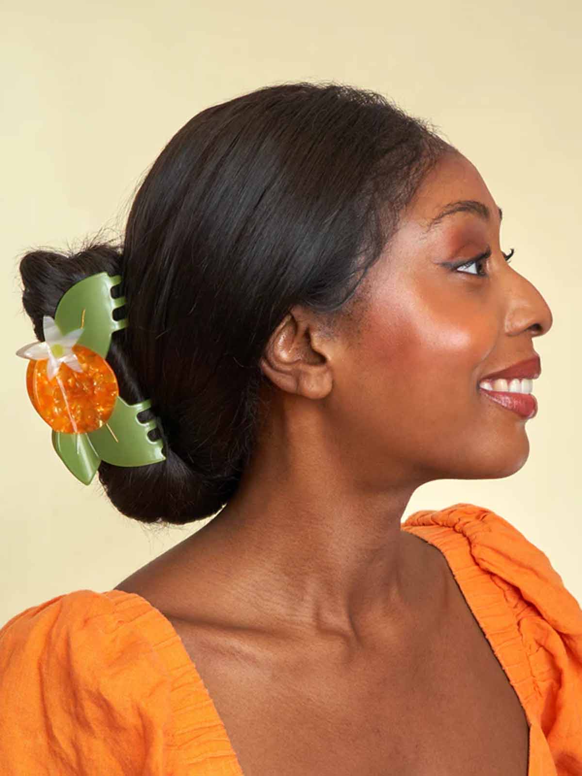 Hårklemme – Orangeblomst