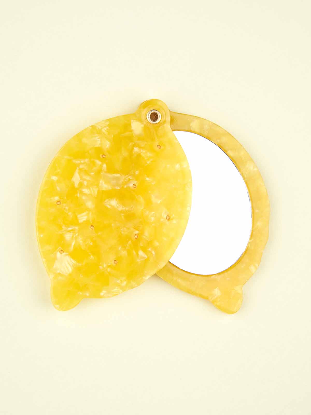 Spejl til make-up pungen - Citron